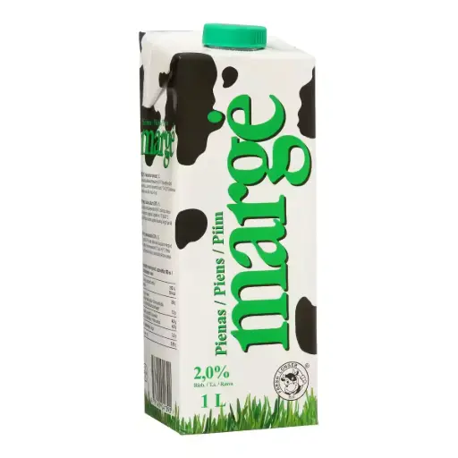 [477145904139] Pienas MARGĖ 2,0% 1l